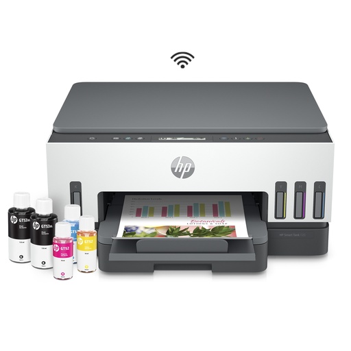 [6UU46A-AC8] Impresora HP Color Multifunción  Smart Tank 720 Wifi Blanca