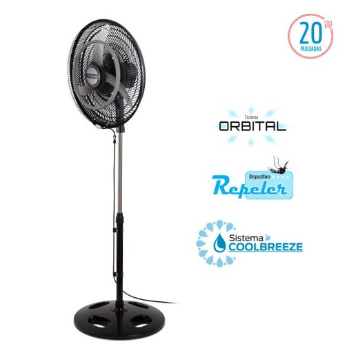 [VPM2016CB] VENTILADOR DE PIE LILIANA 20" COOLBREEZE 120W